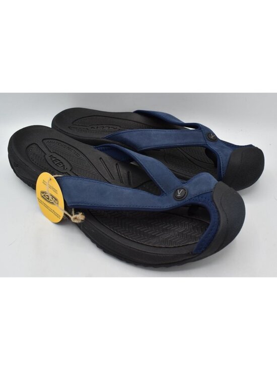 Keen Mens 15 Waimea TG Toe Guard Naval Academy Black Flip Flops Sandals Shoes main image 11